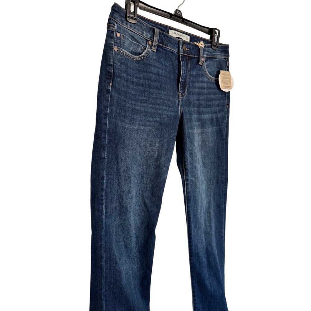 Liverpool ECO Logical Size 4/27 Bartlett Blue Jeans NWT - Picture 10 of 11